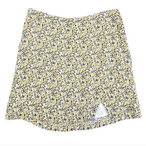 Abercrombie & Fitch Blue‎ and Yellow Mini Skirt Size M 🖤
